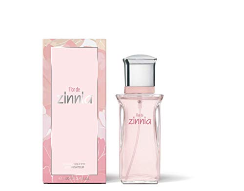 ZINNIA - Flor de Zinnia 100 ml, Perfume Mujer, Colonia Flor de Zinnia, Perfumada y en Formato Spray, Eau de Toilette Femenina, Fresca y Floral, Colonia Oriental y de Larga Duración