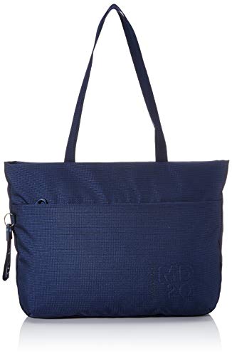 Mandarina Duck MD 20 P10qmt14, Bolsa Bandolera para Mujer, Dress Blue, 36x28x12 (L x H x W)