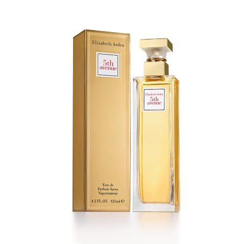 Elizabeth Arden 5th Avenue Eau de Parfum, Perfume para Mujer, Fragancia Floral y Fresca, 125 ml