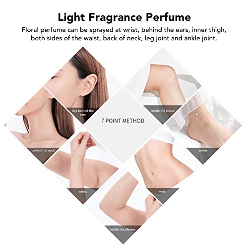 Perfume de Fragancia Débil, Spray Uniforme Perfume Elegante para Mujer Refrescante de Larga Duración para Dama para Citas