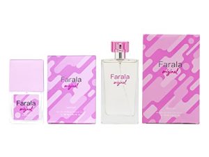 FARALA – Original 75 + 30 ml, Perfume Mujer, Colonia FARALA Original, Perfumada y en Formato Spray, Eau de Toilette Femenina, Floral y Fresca, Colonia de Larga Duración, Elegante y Juvenil