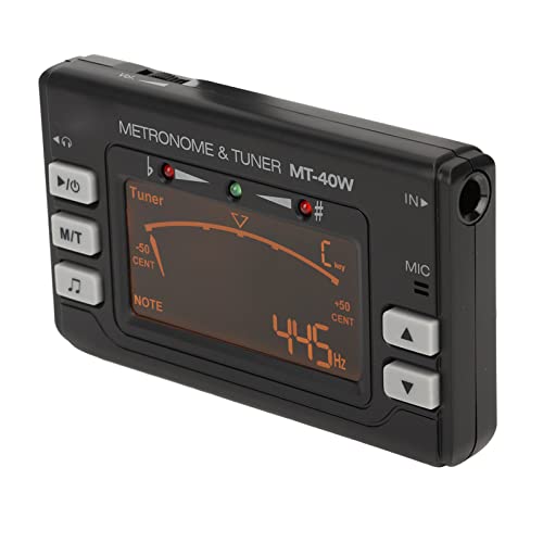 Afinador de Violín, Afinador de Metrónomo Eléctrico, Pantalla LED Grande, Ligera Y Sensible, Multifuncional para Guitarra