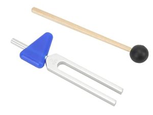 Tenedor de Afinación de Frecuencia, Kit de Horquilla de Afinación Portátil Mano de Obra Fina Alivio del Estrés Ligero para Yoga para el Hogar(528C)