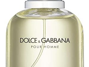 D&G Dolce & Gabbana Pour Homme Eau de Toilette Vapo, 75 Mililitros