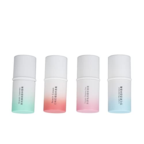 Juego de 4 Piezas de Perfume Sólido, Barra de Perfume Sólido con Fragancia Floral Refrescante, Regalo para Mujer Y Niña