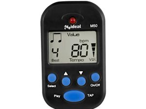 FAVOMOTO Afinador De Piano Mini Bajo Guitarra Metrónomo Para Piano Afinador De Guitarra Digital Guitarra Eléctrica Afinador De Pedal Metrónomo Mecánico Metrónomo Preciso Ritmo Digital