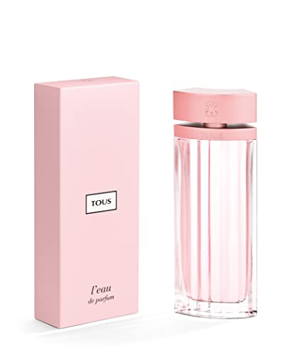 Tous L'Eau, Eau de Parfum para Mujer, Fragancia Floral Amaderada, 90 ml con Vaporizador