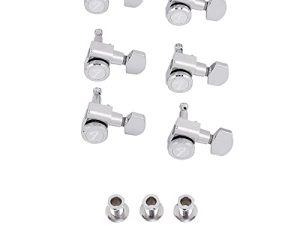 Fender conjunto de clavijas con bloqueo para Stratocaster/Telecaster, cromadas