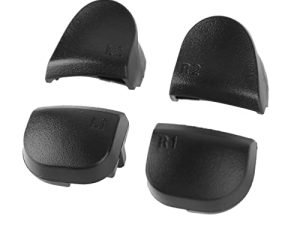 Tapas de Botón de Gamepad, Fuerte Resistencia a la Abrasión, Reparación de Ajuste, Cubierta de Botón de Gamepad ABS Portátil para PS5 para Joystick