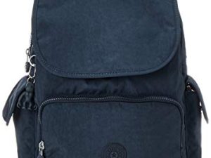 Kipling City Pack, Mochilas para Mujer, Azul 2, 18.5x32x37 cm (LxWxH)