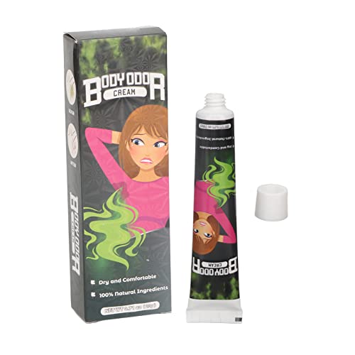 Crema Desodorante Antitranspirante de 20g para Hombres y Mujeres, Crema de Control de Olor Corporal para Olor Corporal, Olor de Pies, Olor a Sudor