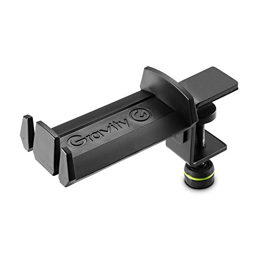 Gravity HP HTC 01 B - Soporte de auriculares para montar en una mesa