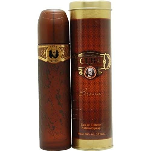 Cuba Brown EDT vaporisateur/Spray para él 100 ml