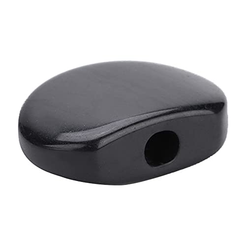 WNUV Clavija de Afinación, Clavija de Afinación de Guitarra de Material de Resina, Respetuosa con el Medio Ambiente para Guitarra de Accesorios de Instrumentos(Luz Negra Ovalada)