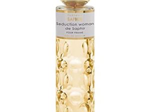 PARFUMS SAPHIR Seduction Woman – Eau de Parfum con vaporizador para Mujer – 200 ml