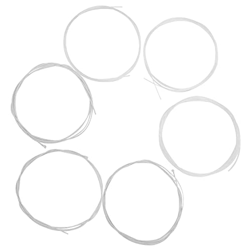 Cuerdas de Aleación, Kit de Cuerdas de Guitarra, Accesorios para Instrumentos de Cuerda, Cuerda de Guitarra Antioxidante de Acero Inoxidable, Resistencia a la Tracción(Cuerdas de guitarra clásica)