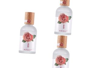minkissy 3 Piezas De Perfume Para Mujer Regalos Para Cumpleaños Fragancias Para Mujeres Agua Perfumada De Parfum Spray De Toilette Spray Aceites Esenciales Naturales Tapa De Botella De