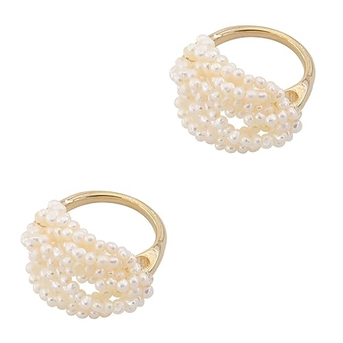 SOIMISS 2 Anillos De En Capas Anillos De Joyería Adornos De Joyería Boho Para Mujer Anillo De Para Mujer Joyería De Moda Para Mujer Anillos Vintage Para Mujer