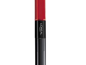 L’Oreal Paris Pintalabios Permanente de Larga Duración Infalible 24H Lipstick, Color Rojo Tono 506 Infalible