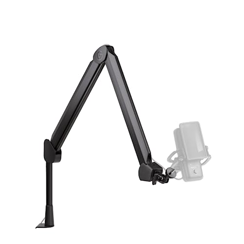 Elgato Wave Mic Arm - brazo articulado profesional con ranuras para cables, abrazadera de mesa, adaptadores de rosca