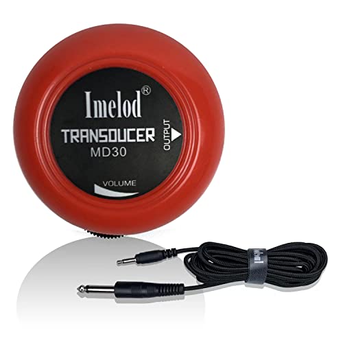 Imelod Guitarra Pickup Contact Micrófono Transductor para Guitarra Ukulele Violín Mandolina Banjo Cello Kalimba Tambor