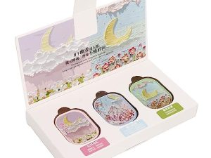 Perfume Sólido Portátil con Fragancia de Larga Duración, 3 uds., 4g, Perfume de Bolsillo para Coche Al Aire Libre, Jazmín, Nardo, Almizcle, Sándalo
