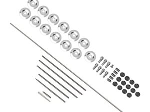 Pieza de reparación de Flauta, Kit de reparación de Flauta para Ahorrar Tiempo, Musical DIY con Accesorios de caña de Rodillos para Amantes de la Flauta para reparación de Flautas