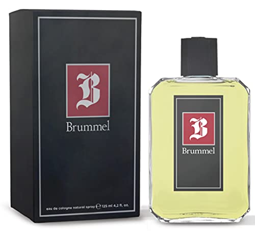 BRUMMEL - Perfume Hombre 125 ml, Colonia Brummel, Perfumada y en Formato Spray, Eau de Toilette Masculina, Elegante, Fresca y Sofisticada, Colonia Amaderada y de Larga Duración