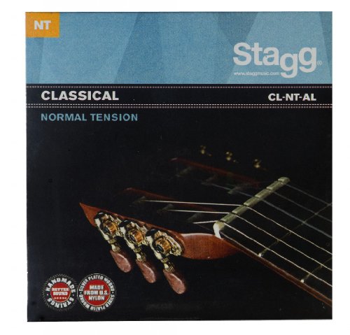 Stagg Angel Lopez - Cuerdas para guitarra clásica (tensión normal, fabricadas a mano)