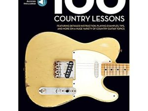 100 country lessons guitare +cd: Guitar Lesson Goldmine Series
