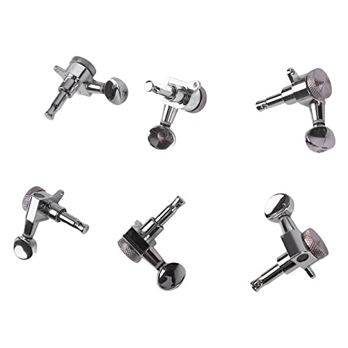 Clavija de Bloqueo de Afinación de Guitarra 3R3L, Clavija de Afinador de Guitarra 3R3L Precisa Profesional Aspecto Elegante Instalación Simple para Mantenimiento