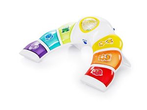 Baby Einstein, Juguete Musical con Luces, Sonidos y Sonajero, Glow & Discover Light Bar, Piano con 3 Modos: Animales, Colores y Xilófono – Multilingüe, para bebés a partir de 3 meses