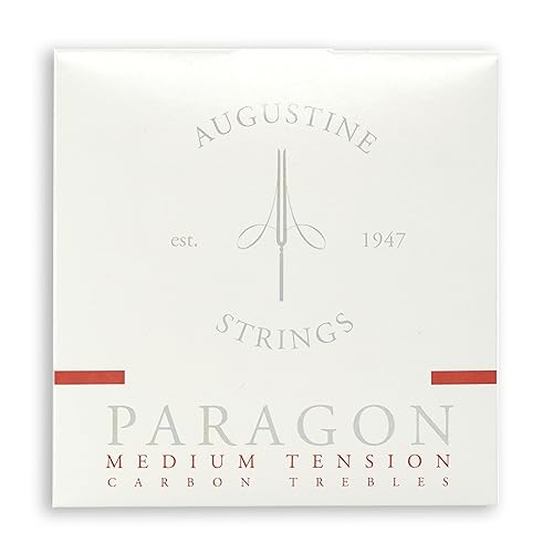 Augustine cuerdas de guitarra clásica Paragon Carbon Set azul alto