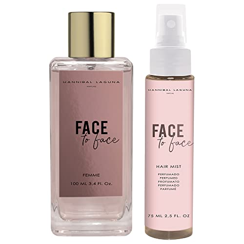 Estuche Fragancia 100 ml + Hair Mist Hannibal Laguna Face to Face