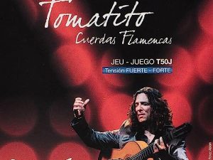 Savarez Cuerdas para Guitarra Clásica Flamenco juego T50J Tensión alta, azul