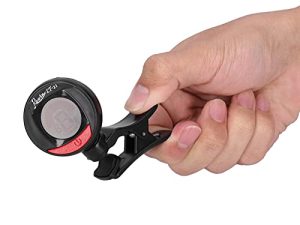 Snufeve6 Sintonizador de violín, afinador de Guitarra Pantalla LED a Color de Alta definición Pantalla Brillante y Clara Portátil Más dinámica para Interiores