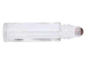 Roll On Bottles, Botella de Rodillo de Aceite Esencial Durable 10ML Botella de Peso Ligero Boca Diseño de Bola Rodante Portátil para Perfume Y Brillo de Labios para Viajes(tipo 4)