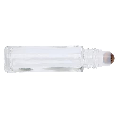 Roll On Bottles, Botella de Rodillo de Aceite Esencial Durable 10ML Botella de Peso Ligero Boca Diseño de Bola Rodante Portátil para Perfume Y Brillo de Labios para Viajes(tipo 4)
