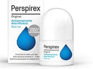 Perspirex ® | Perspirex Original | Desodorante Antitranspirante Axilas Roll On para una protección y frescura anti sudor de hasta 5 días | 20 ml (Paquete de 1)