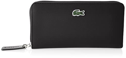 Lacoste L.12.12 Concept, Cartera para Mujer, Negro, Talla única