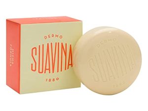 SUAVINA – Jabón Natural Solido Original | Jabón de Manos, Cuerpo y Cara que Limpia Profundamente y Revitaliza la Piel – Idóneo para Todo Tipo de Pieles – Unidad de 60 ml