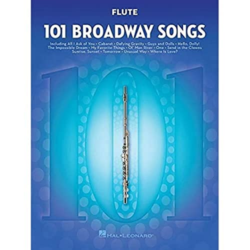 101 broadway songs for flute flute traversiere