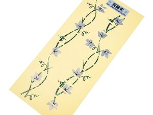 FAVOMOTO Guitarra Pegatinas De Cartón Pegatinas Florales Pegatinas Adhesivas Pegatinas En Blanco Ukelele Recoger Traste Bajo Marcadores Guitarra Eléctrica Parche Pvc Instrumento Musical