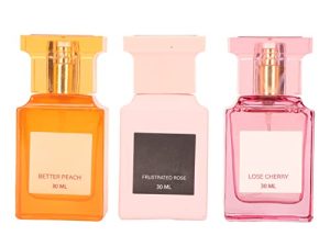 Set de Perfume para Mujer, 3 Piezas en Spray de Perfume para Mujer, Floral, Afrutado, Refrescante, 3 Fragancias Diferentes, Juego de Perfume de Niebla Fina, Kit de Eau de Parfum