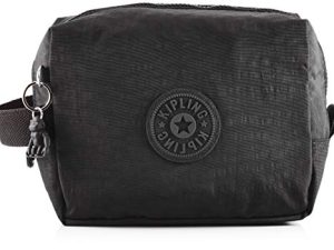 Kipling Parac, Neceser, Bolsa de Aseo con Varios Compartimentos, 22.5 cm, 4.5 L, Negro (Black Noir)