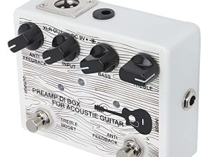 Amplificador Para Guitarra Eléctrica, Aleación De Aluminio Amplificadores De Guitarra Eléctrica Pequeños Y Fáciles De Transportar Robusto Y Duradero Con Indicador LED Para Transmisión En