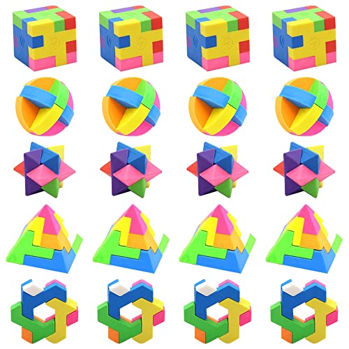Gobesty Gomas De Borrar Para Lápices, Cubo Lápiz Gomas Borrar Lindos, 20 Piezas Lindo Gomas De Borrar Multicolor Goma De Borrar Borrador Para Niños Gomas De Borrar Mini, Para Artículos De Papelería