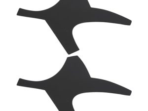 Herramienta para Dar Forma a la Barba con Lápiz, Plantilla Guía para la Barba, Contornos Perfectos, Apariencia Ordenada, Diseño Portátil (BLACK)