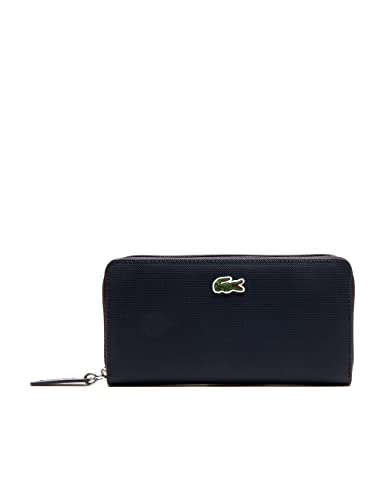 Lacoste L.12.12 Concept, Cartera para Mujer, Azul, Talla única