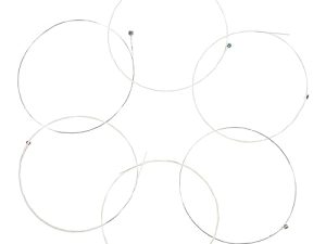Vaguelly 6 Piezas De Cuerda Cuerdas De Guitarra Electrica Cuerdas De Guitarra De Repuesto Cuerdas De Guitarra Clasica Paquete De Cuerdas Para Guitarra Electrica Metal Clásico Cobre Plateado